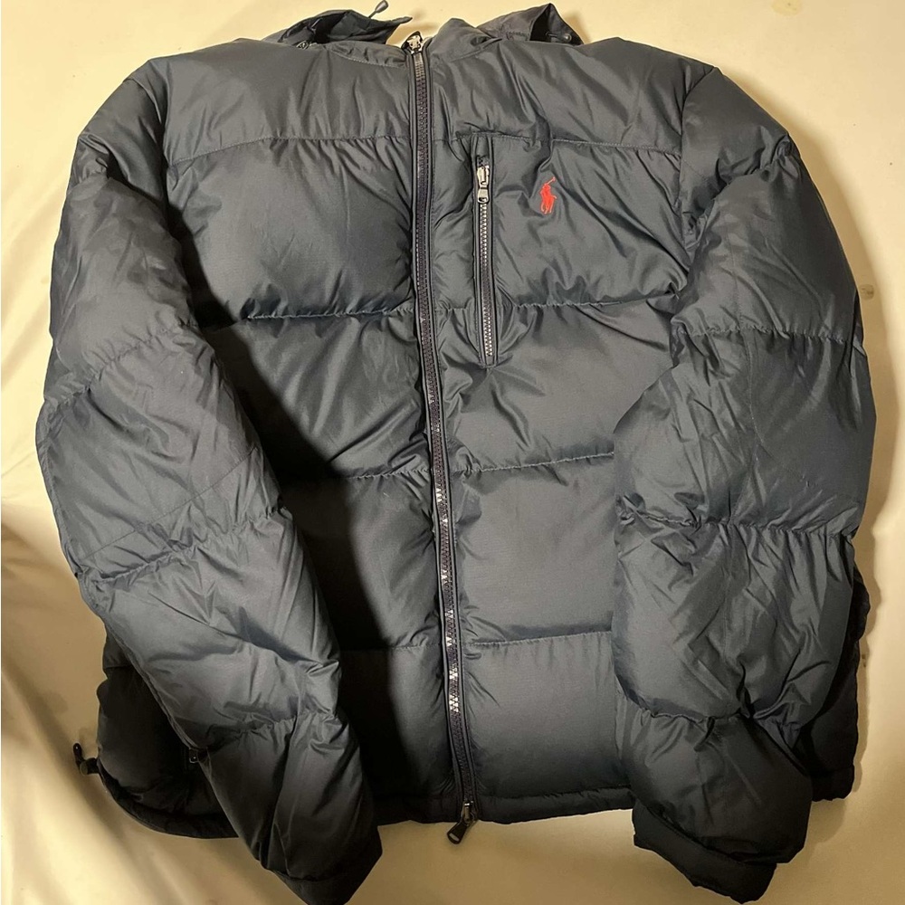 BRAND NEW POLO PUFFER AUTHENTIC FITS LIKE LARGE NEVER WORN OR USED NEGOTIABLE